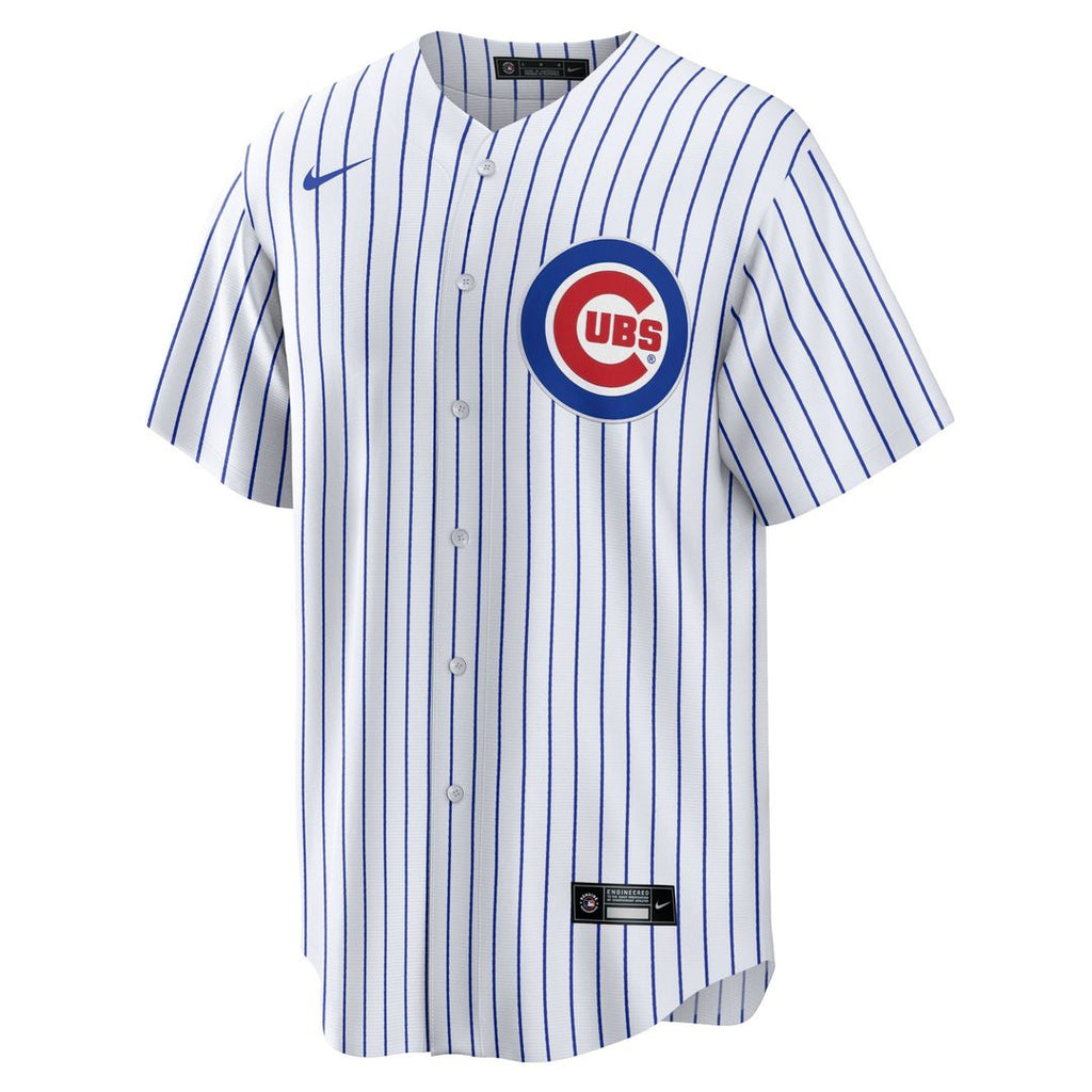 Ian Happ Chicago Cubs Nike Home Replica Jersey - White Official MLB Team Apparel Baseball Fan Gear