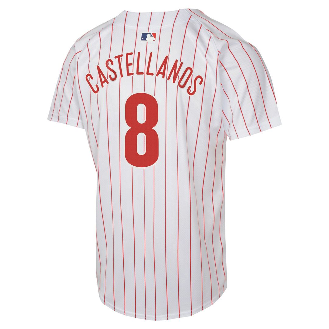 Nick Castellanos Philadelphia Phillies Nike Youth Home Game Player Jersey - White Official MLB Team Apparel Baseball Fan Gear