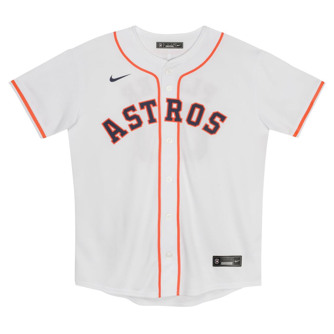 Jose Altuve Houston Astros Nike Preschool Home Game Jersey - White Official MLB Team Apparel Baseball Fan Gear