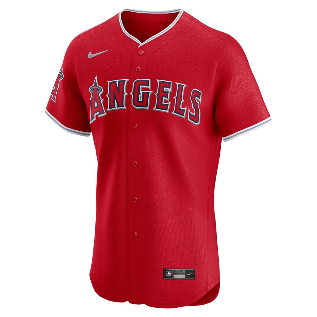 Los Angeles Angels Nike Home Elite Jersey - White Official MLB Team Apparel Baseball Fan Gear