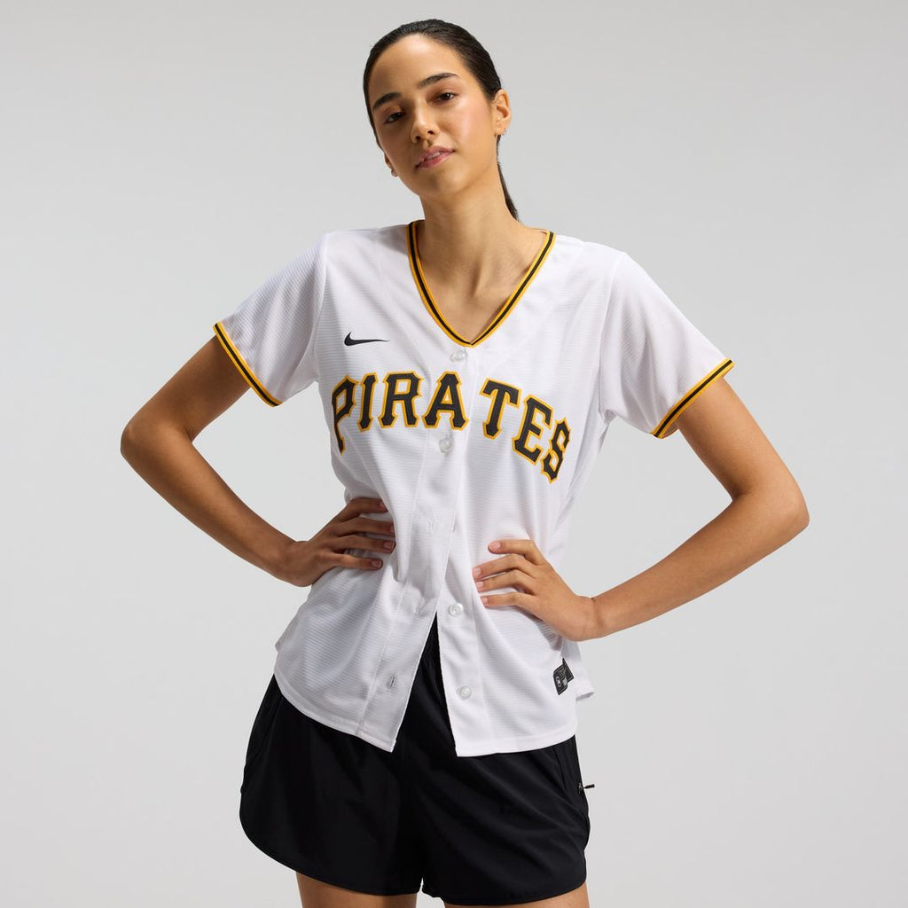 Paul Skenes Pittsburgh Pirates Nike Women's Home Replica Player Jersey - White Official MLB Team Apparel Baseball Fan Gear