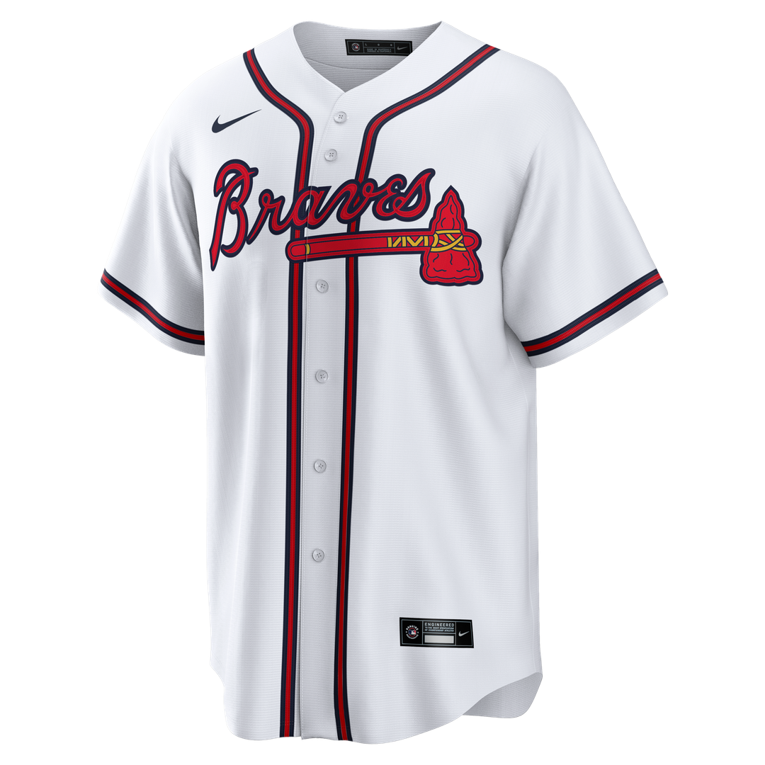 Greg Maddux Atlanta Braves Nike Home Retired Player Replica Jersey - White Official MLB Team Apparel Baseball Fan Gear