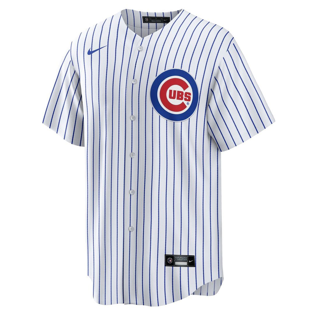Michael Busch Chicago Cubs Nike Home Replica Jersey - White Official MLB Team Apparel Baseball Fan Gear