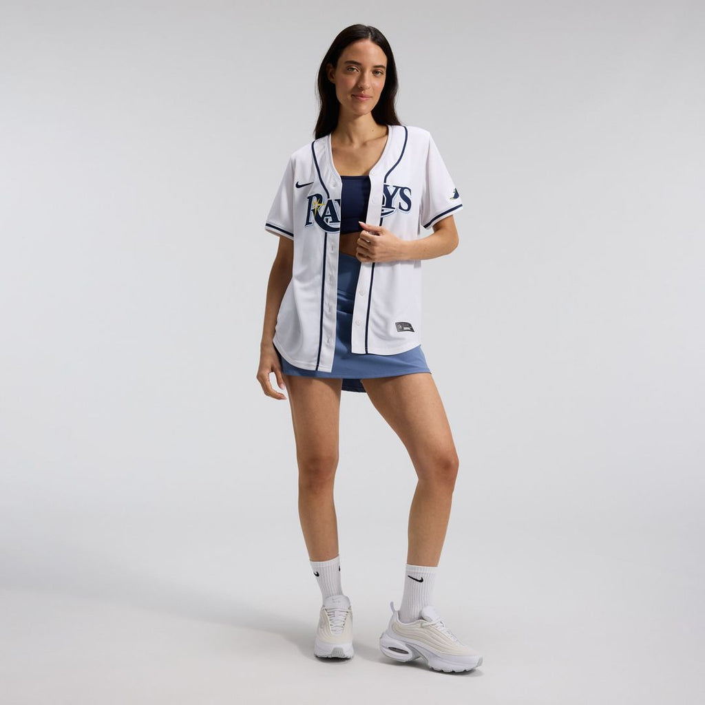 Tampa Bay Rays Nike Women's Home Limited Jersey - White Official MLB Team Apparel Baseball Fan Gear