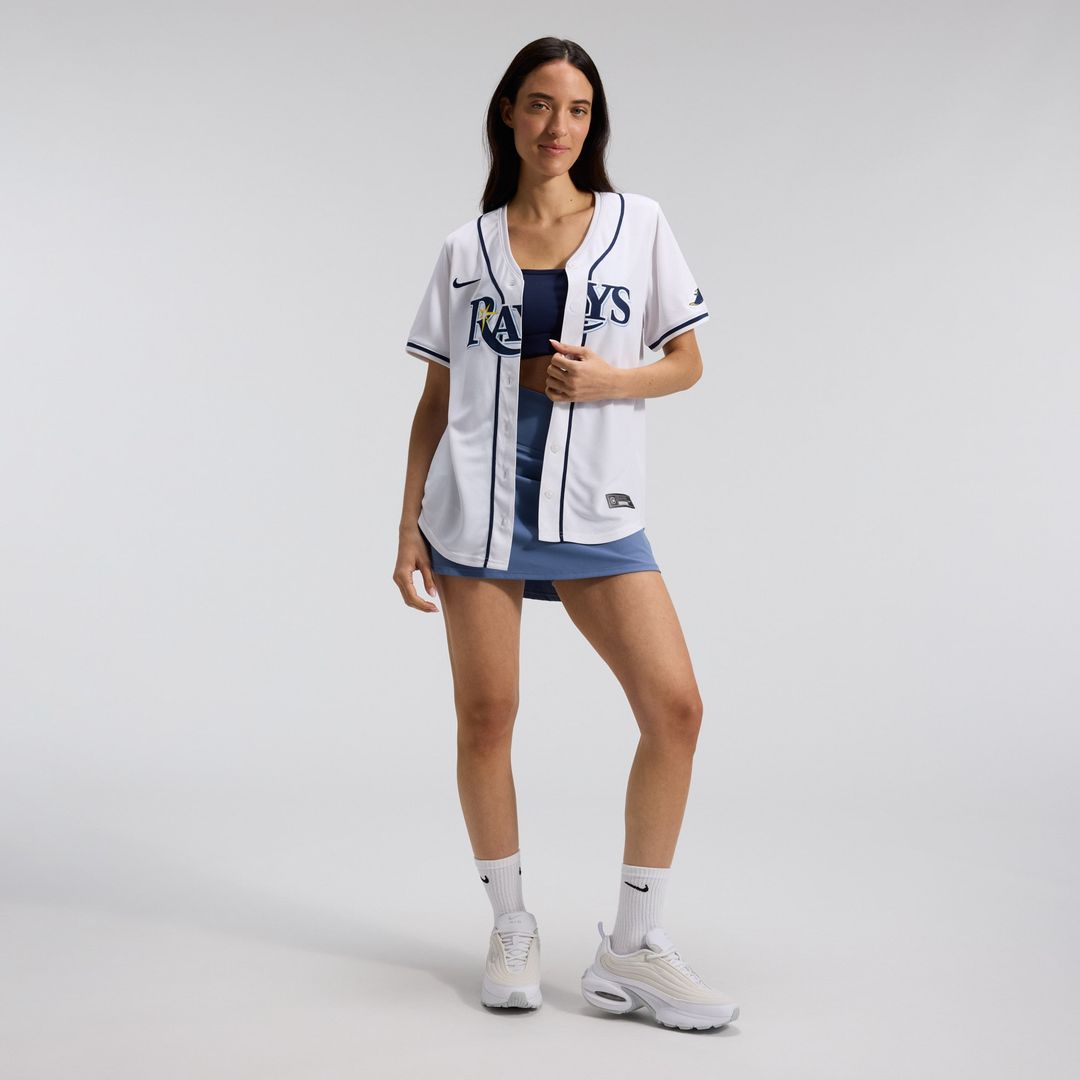 Tampa Bay Rays Nike Women's Home Limited Jersey - White Official MLB Team Apparel Baseball Fan Gear
