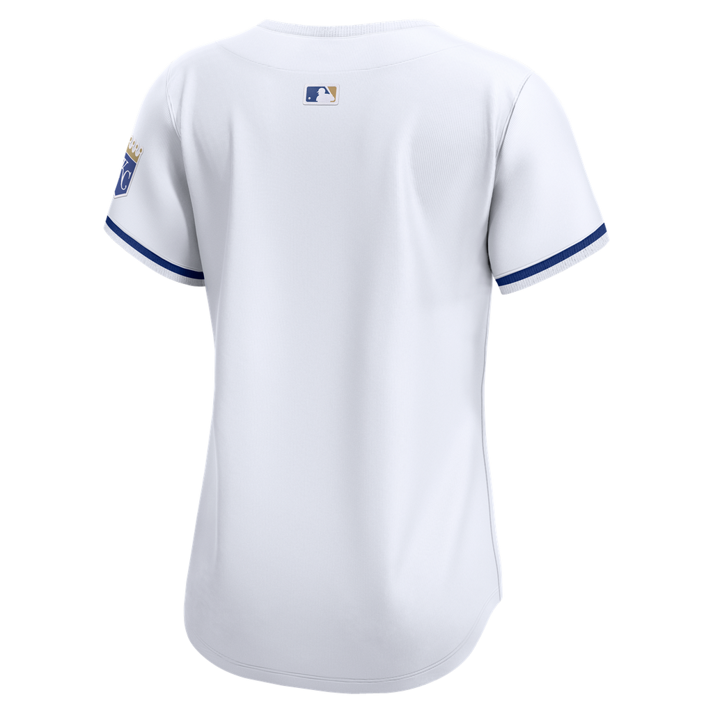Kansas City Royals Nike Women's Home Limited Jersey - White Official MLB Team Apparel Baseball Fan Gear