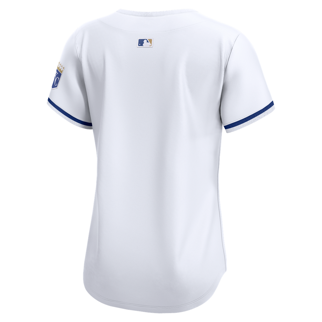 Kansas City Royals Nike Women's Home Limited Jersey - White Official MLB Team Apparel Baseball Fan Gear