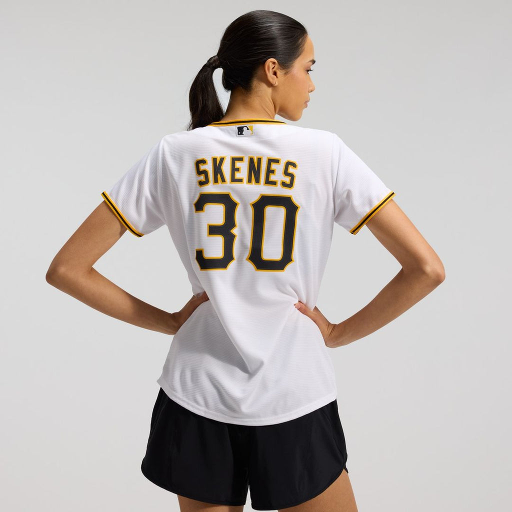 Paul Skenes Pittsburgh Pirates Nike Women's Home Replica Player Jersey - White Official MLB Team Apparel Baseball Fan Gear