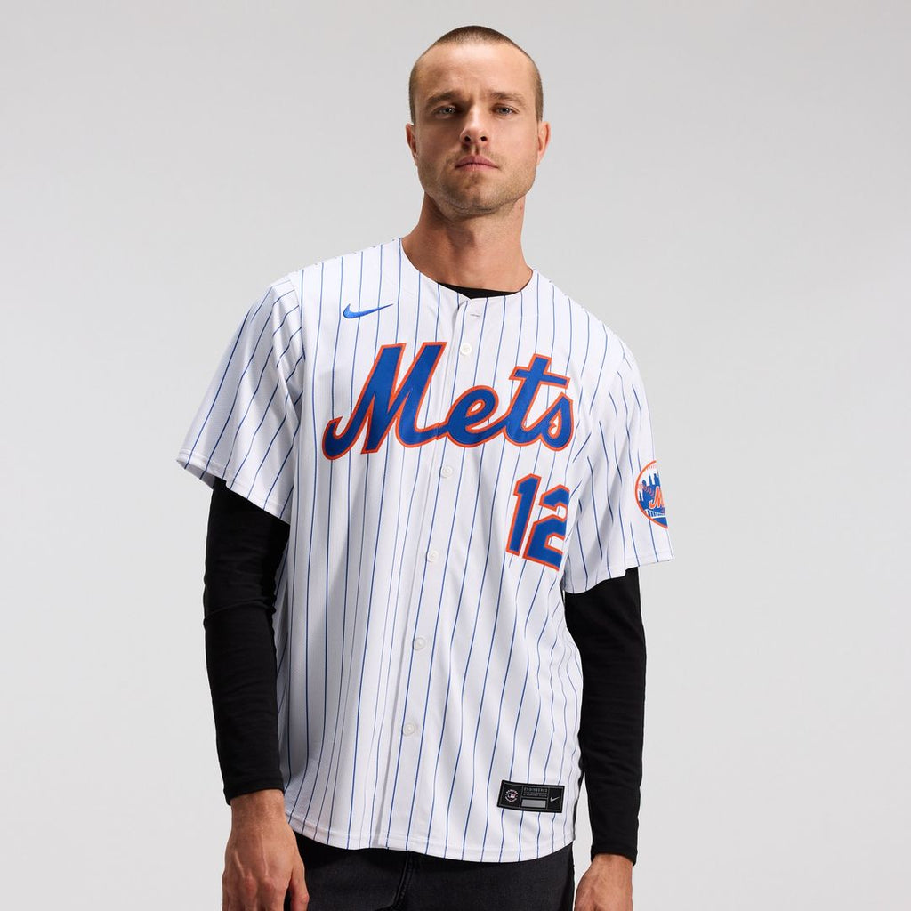 Francisco Lindor New York Mets Nike Alternate Limited Jersey - Black Official MLB Team Apparel Baseball Fan Gear