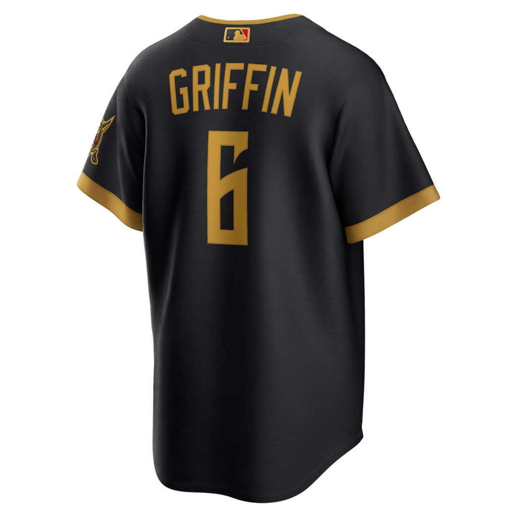 Konnor Griffin Pittsburgh Pirates Nike 2026 City Connect Stadium Jersey - Black Official MLB Team Apparel Baseball Fan Gear