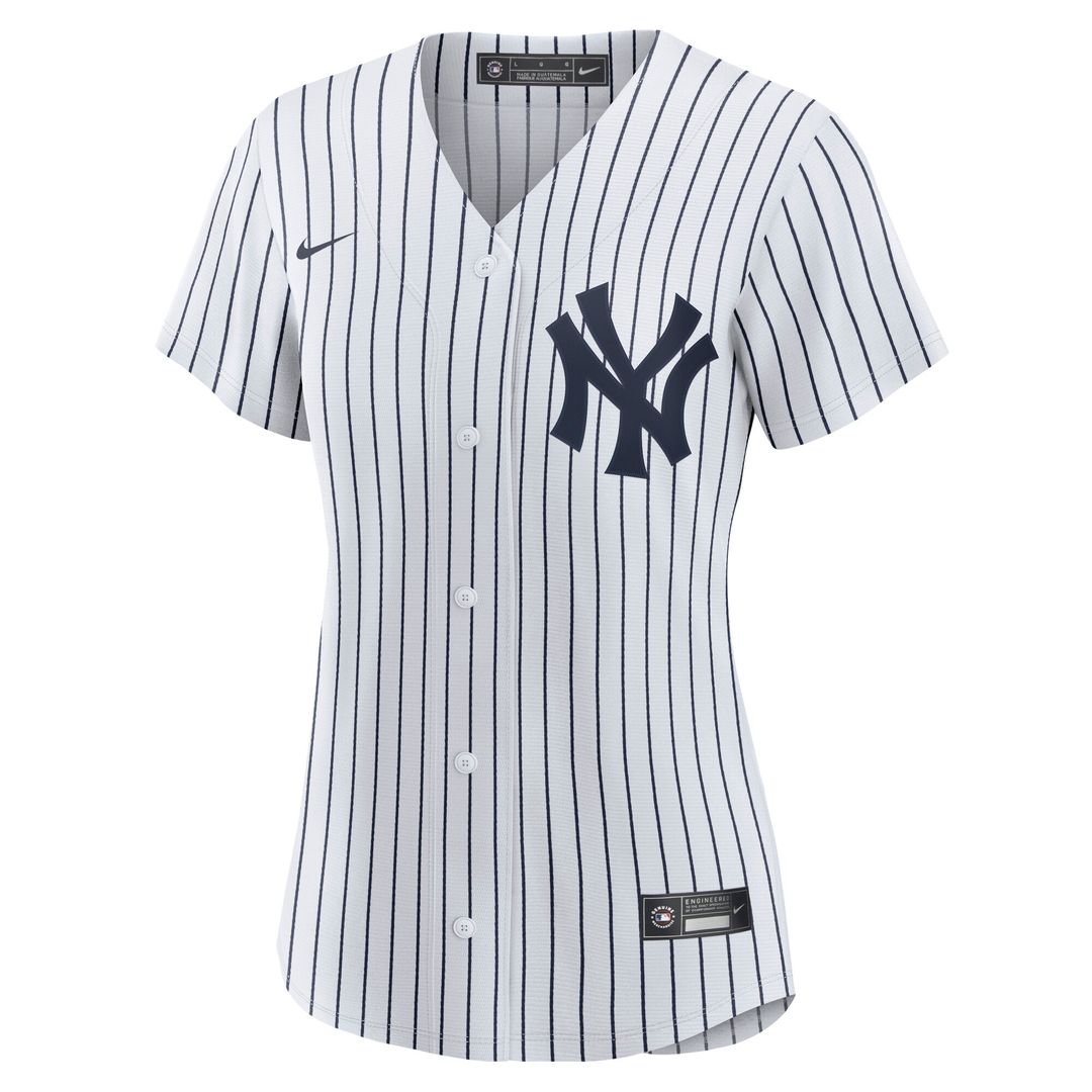 Giancarlo Stanton New York Yankees Nike Women's Home Replica Player Jersey - White Official MLB Team Apparel Baseball Fan Gear