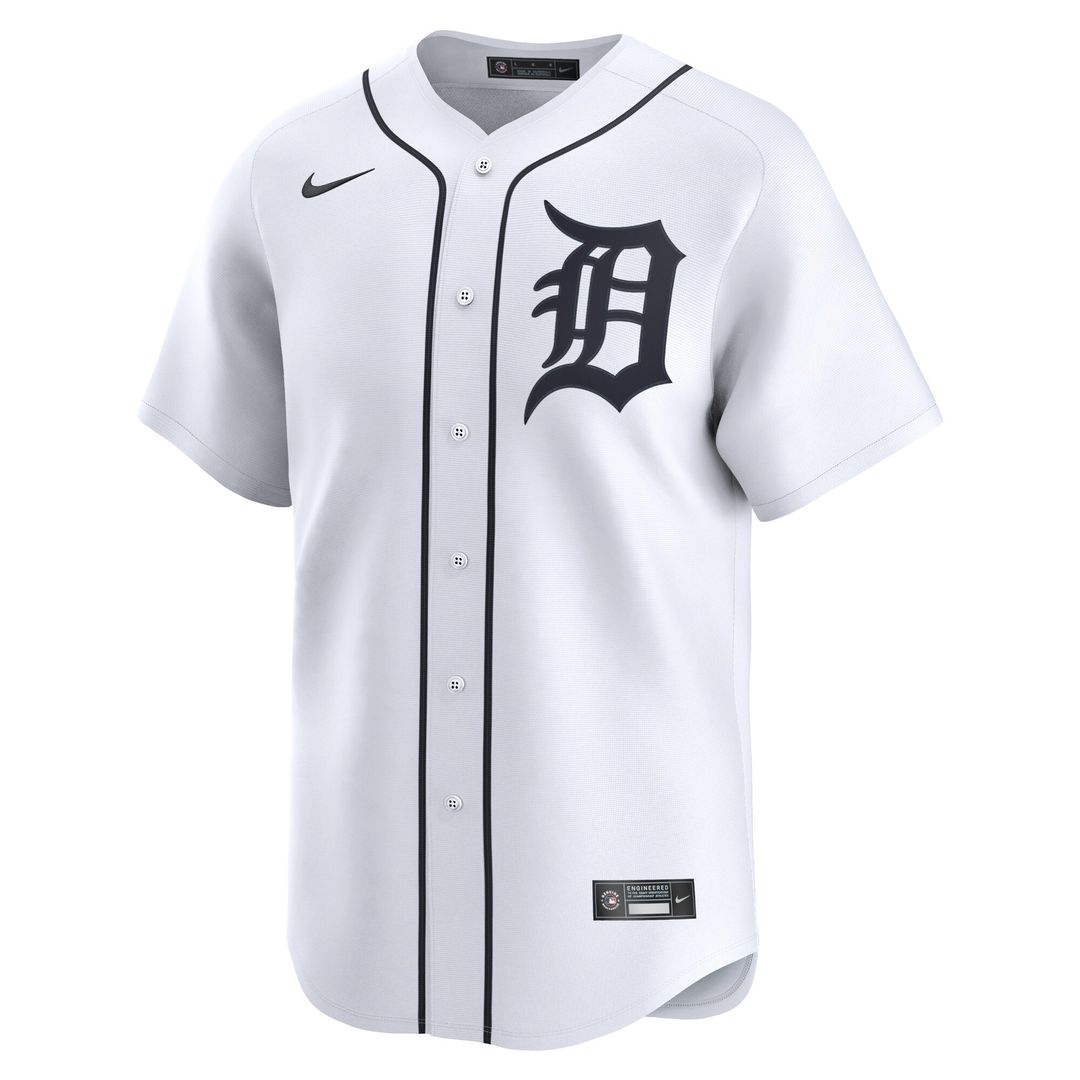 Spencer Torkelson Detroit Tigers Nike Youth Home Limited Player Jersey - White Official MLB Team Apparel Baseball Fan Gear