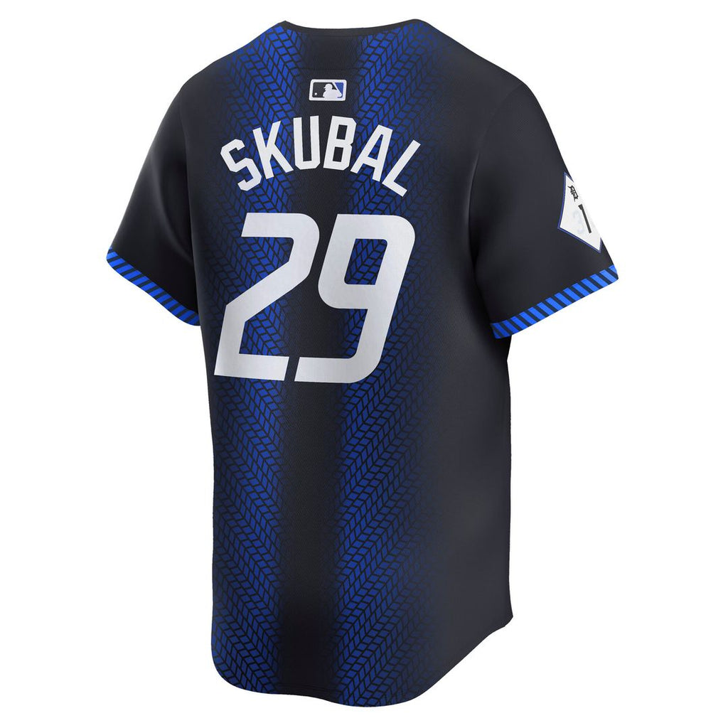 Tarik Skubal Detroit Tigers Nike City Connect Limited Jersey - Navy Official MLB Team Apparel Baseball Fan Gear