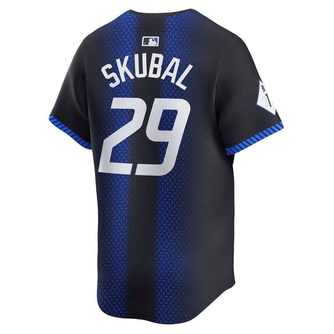 Tarik Skubal Detroit Tigers Nike City Connect Limited Jersey - Navy Official MLB Team Apparel Baseball Fan Gear