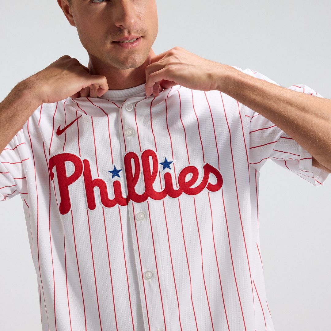 Philadelphia Phillies Nike Home Replica Team Jersey - White Official MLB Team Apparel Baseball Fan Gear