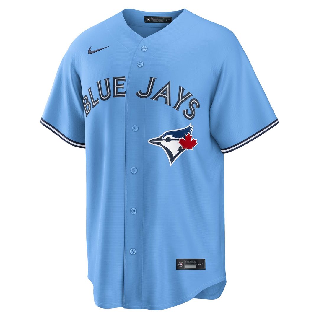 Anthony Santander Toronto Blue Jays Nike Alternate Replica Jersey - Light Blue Official MLB Team Apparel Baseball Fan Gear