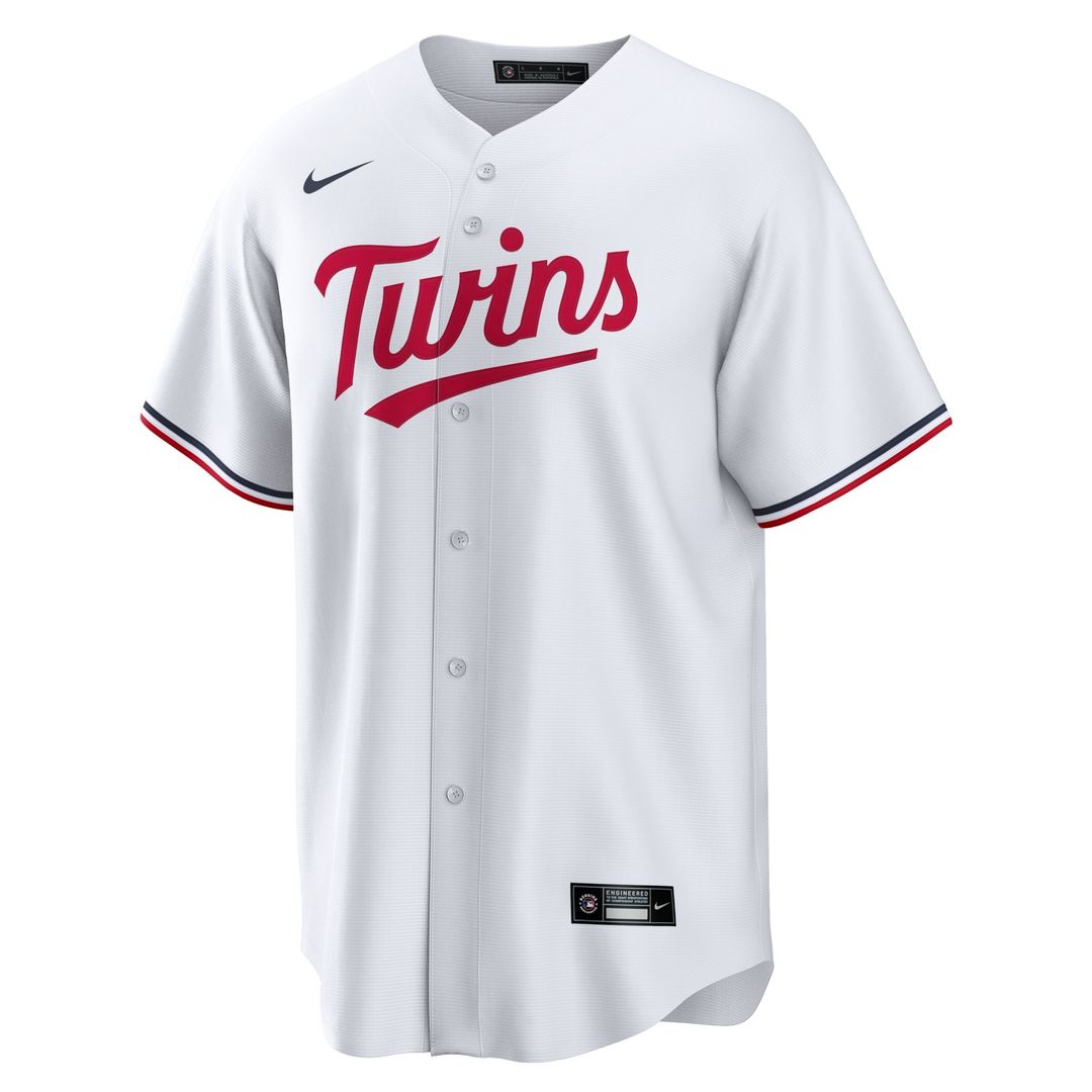 Max Kepler Minnesota Twins Nike Home Replica Player Logo Jersey - White Official MLB Team Apparel Baseball Fan Gear