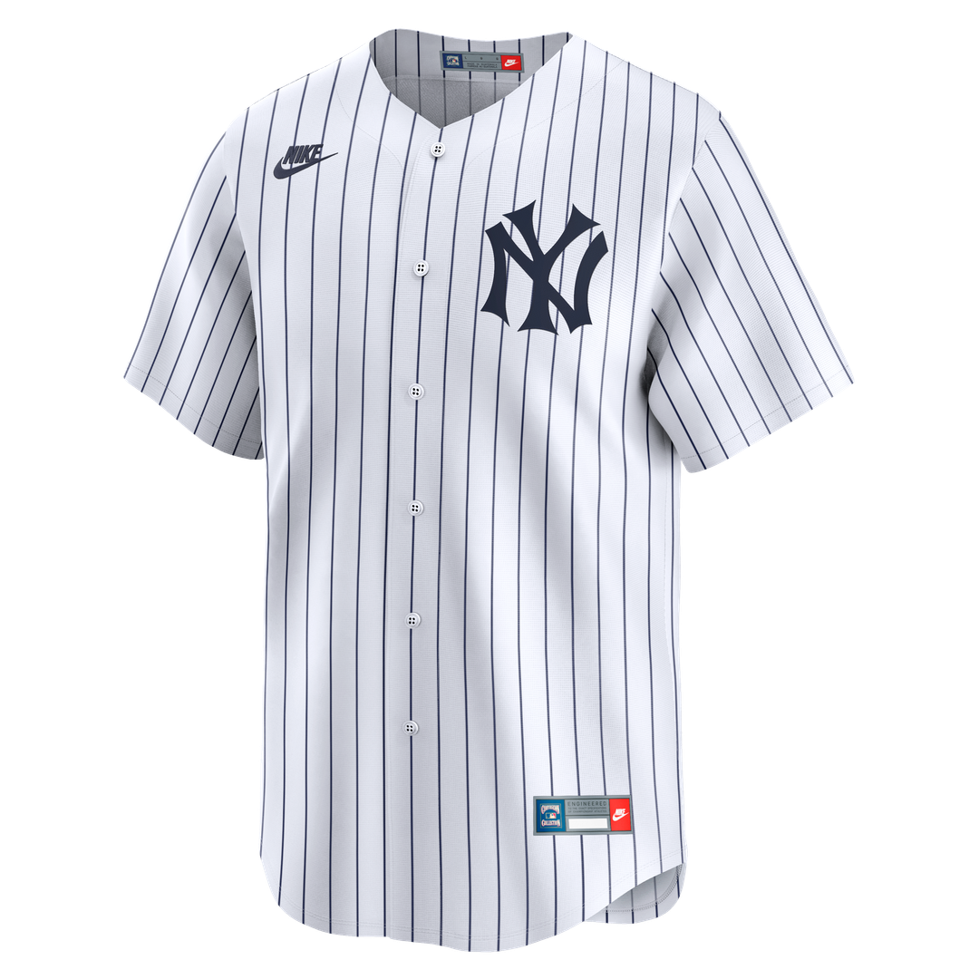 Babe Ruth New York Yankees Nike Throwback Cooperstown Collection Limited Jersey - White Official MLB Team Apparel Baseball Fan Gear