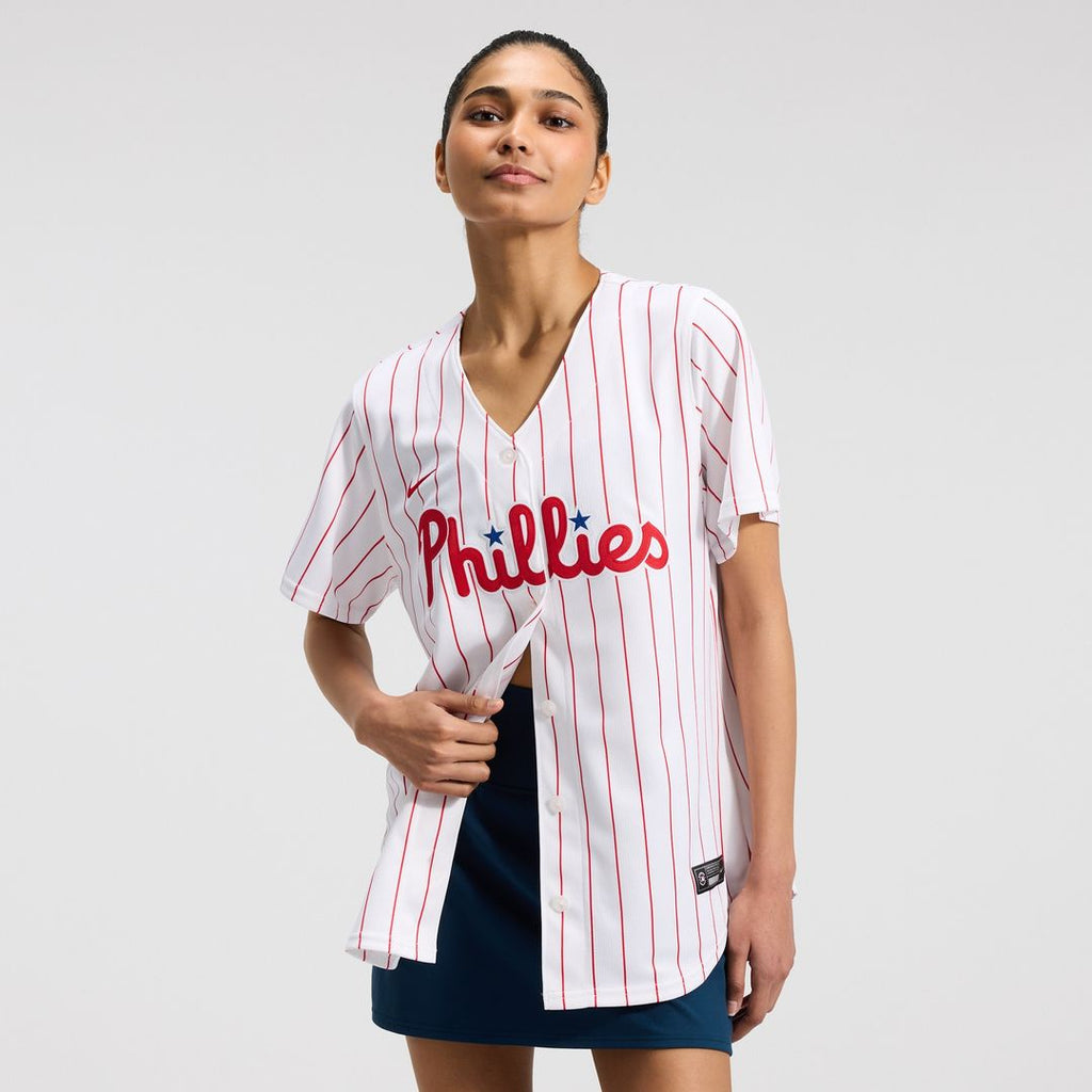 Philadelphia Phillies Nike Women's Home Limited Jersey - White Official MLB Team Apparel Baseball Fan Gear
