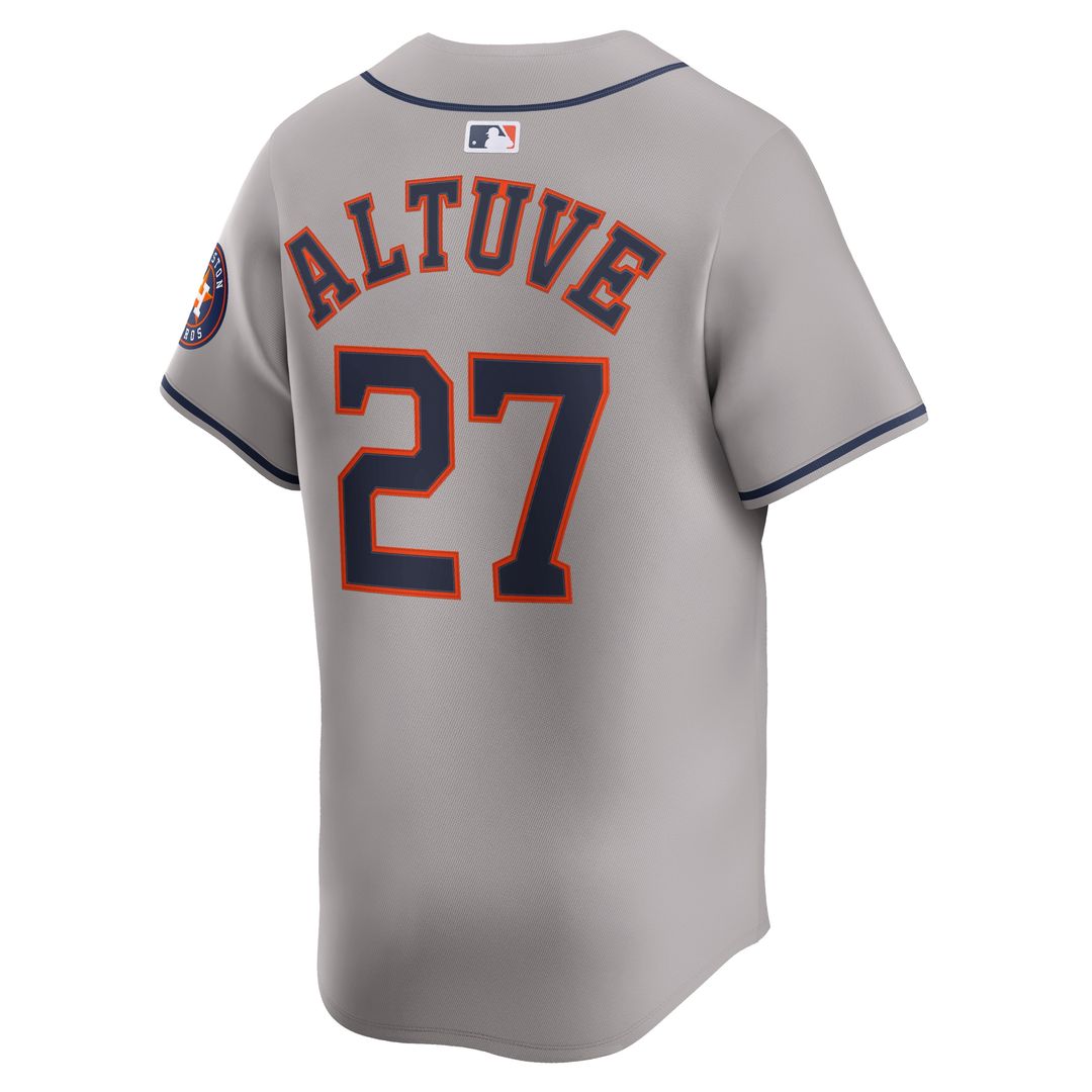 Jose Altuve Houston Astros Nike Home Limited Player Jersey - White Official MLB Team Apparel Baseball Fan Gear