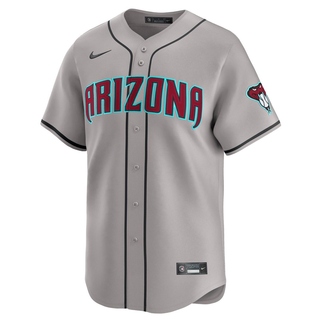 Corbin Carroll Arizona Diamondbacks Nike Road Limited Player Jersey - Gray Official MLB Team Apparel Baseball Fan Gear