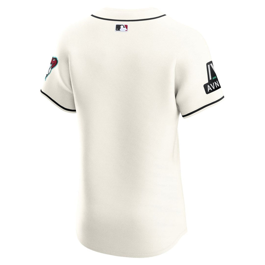 Arizona Diamondbacks Nike Home Elite Patch Jersey - White Official MLB Team Apparel Baseball Fan Gear