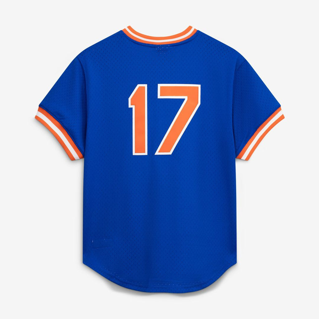 Keith Hernandez New York Mets Mitchell & Ness Authentic Batting Practice Jersey - Royal Official MLB Team Apparel Baseball Fan Gear