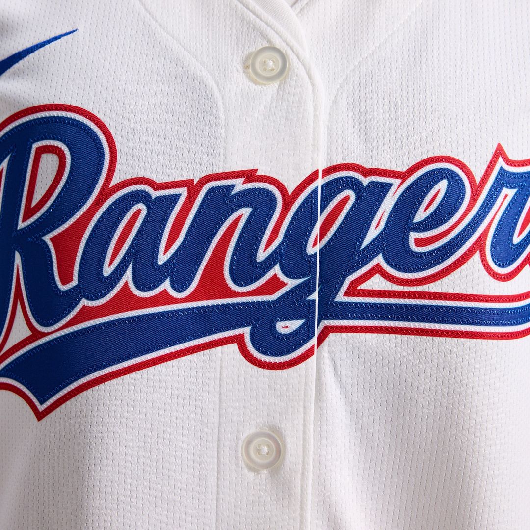 Texas Rangers Nike Women's Home Limited Jersey - White Official MLB Team Apparel Baseball Fan Gear