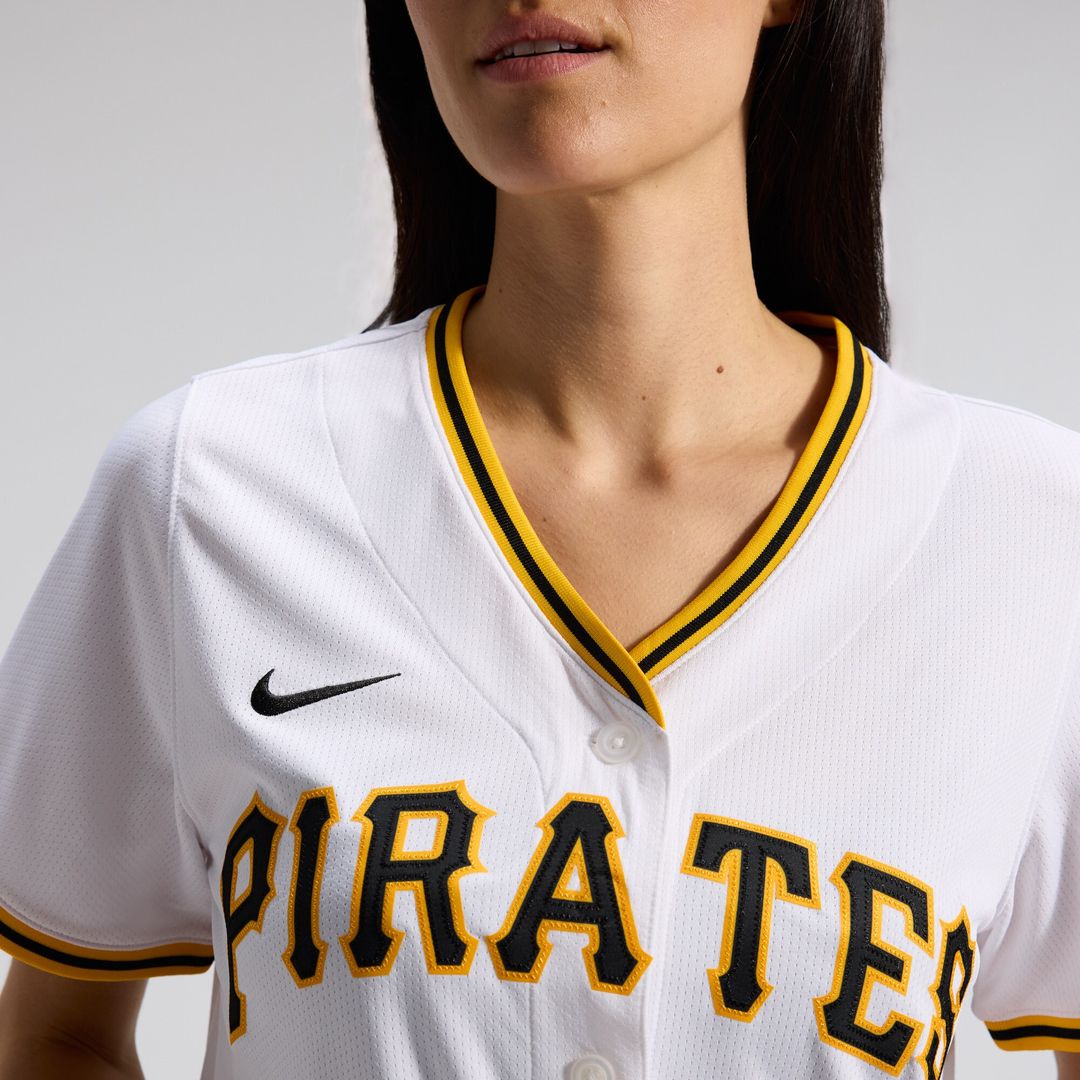 Pittsburgh Pirates Nike Women's Home Limited Jersey - White Official MLB Team Apparel Baseball Fan Gear