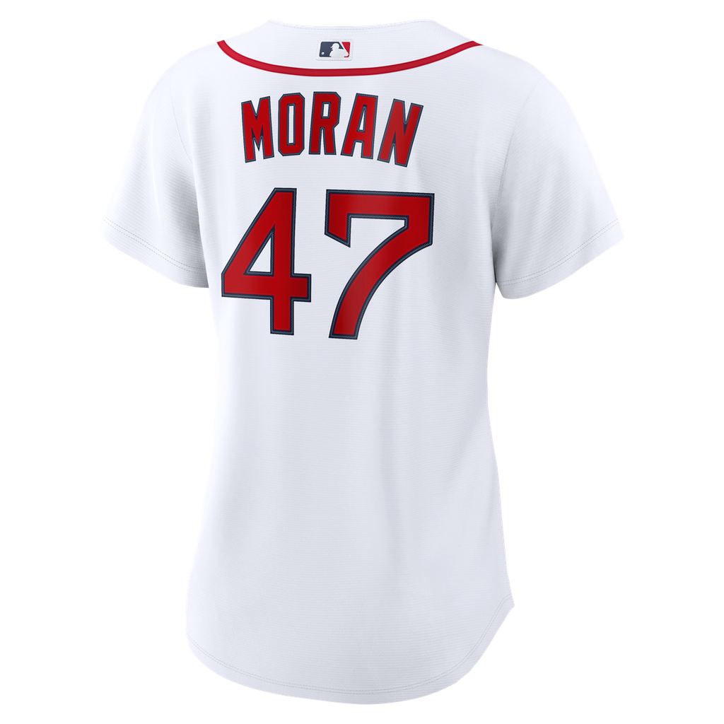 Jovani Moran Boston Red Sox Nike Women's Home Replica Jersey - White Official MLB Team Apparel Baseball Fan Gear