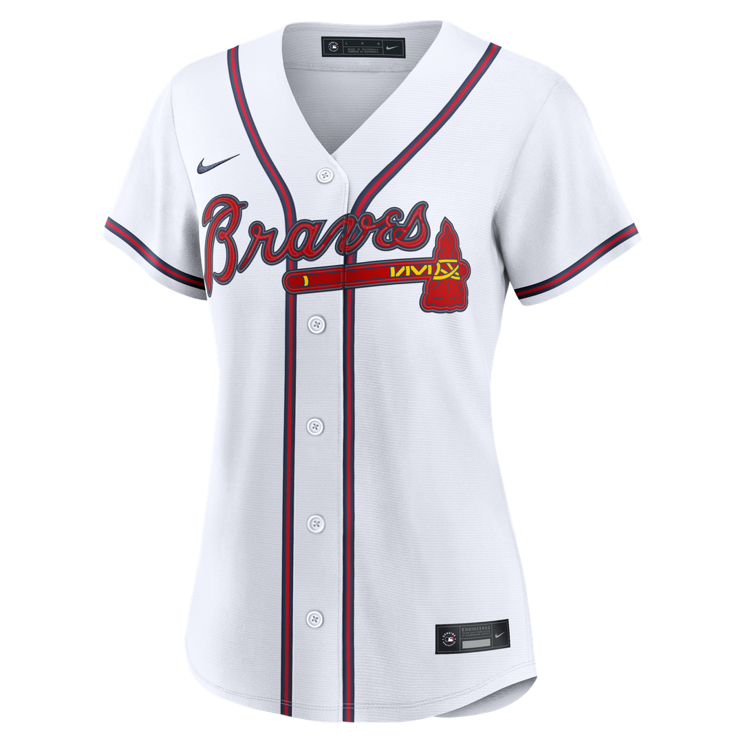 Grant Holmes Atlanta Braves Nike Women's Home Replica Jersey - White Official MLB Team Apparel Baseball Fan Gear