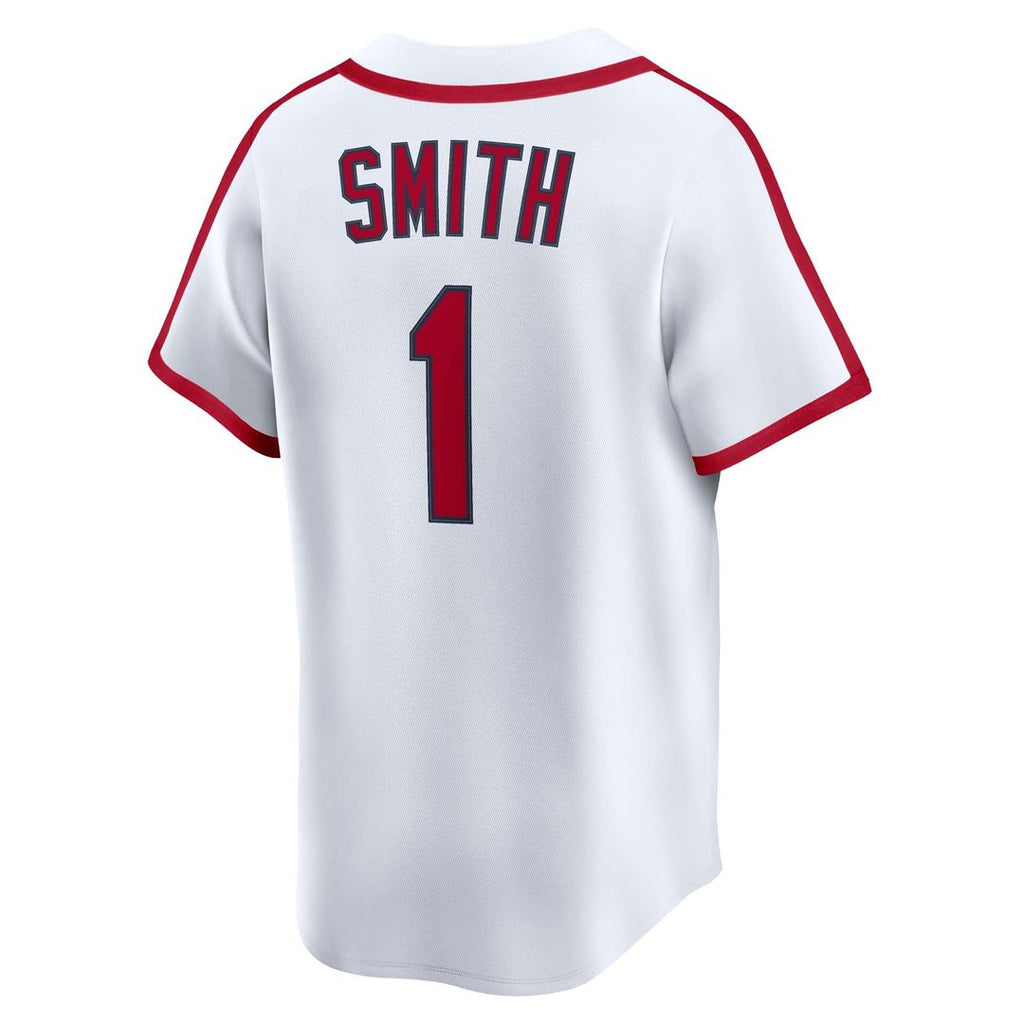 Ozzie Smith St. Louis Cardinals Nike Throwback Cooperstown Collection Limited Jersey - White Official MLB Team Apparel Baseball Fan Gear