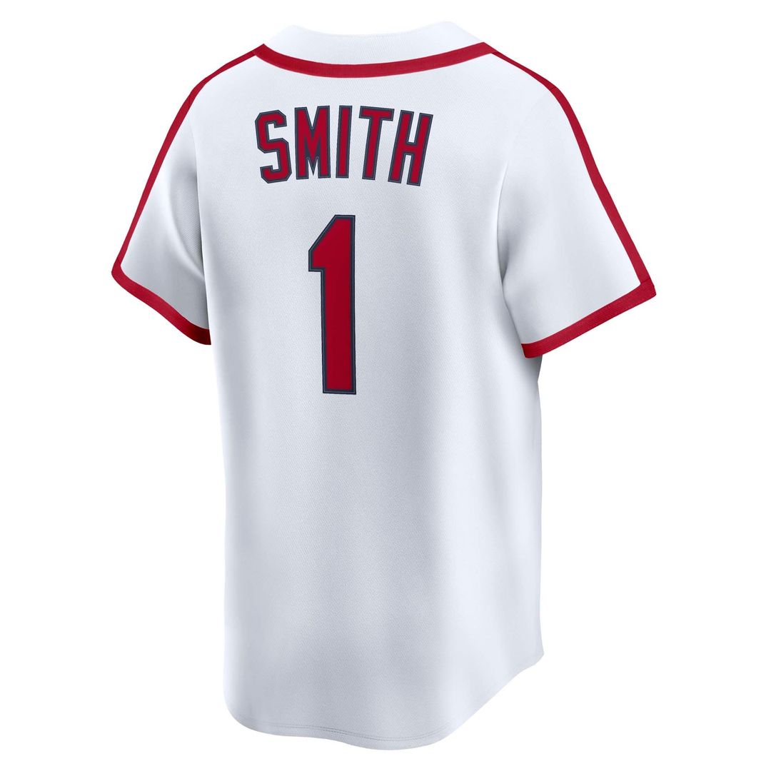 Ozzie Smith St. Louis Cardinals Nike Throwback Cooperstown Collection Limited Jersey - White Official MLB Team Apparel Baseball Fan Gear