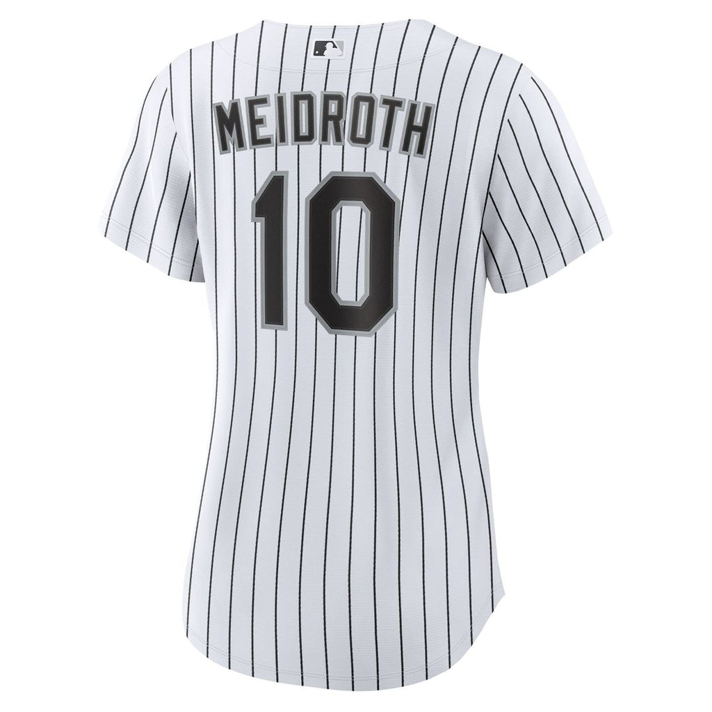 Chase Meidroth Chicago White Sox Nike Women's Home Replica Jersey - White Official MLB Team Apparel Baseball Fan Gear