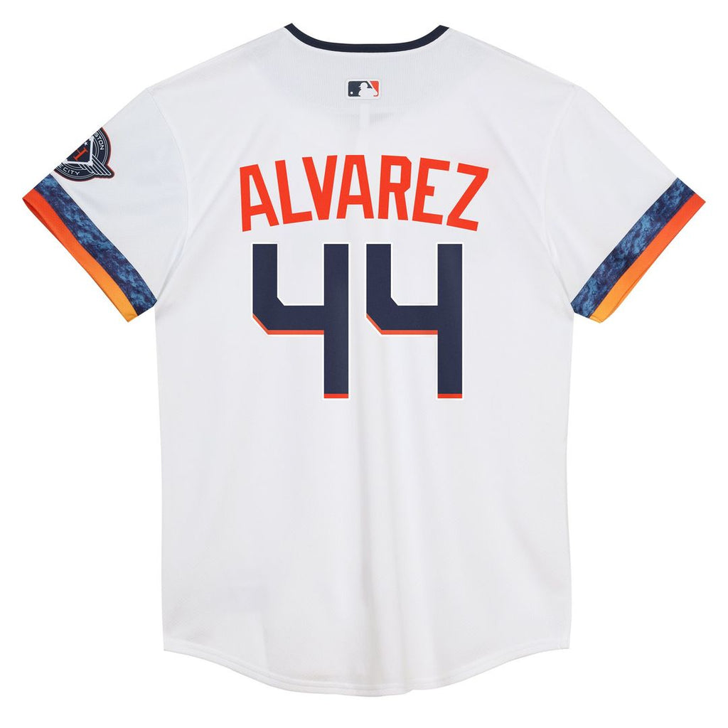 Yordan Alvarez Houston Astros Nike Preschool 2025 City Connect Limited Player Jersey - White Official MLB Team Apparel Baseball Fan Gear