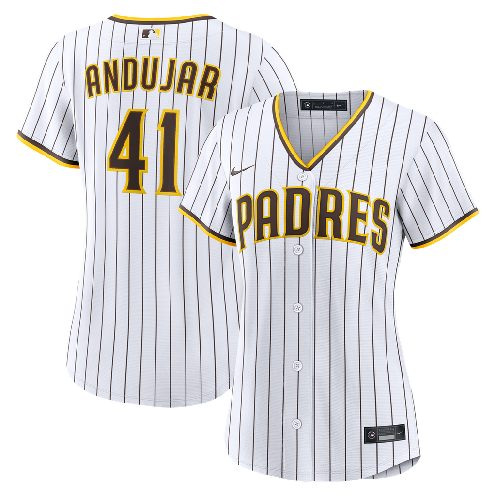Miguel Andujar San Diego Padres Nike Women's Home Replica Jersey - White Official MLB Team Apparel Baseball Fan Gear