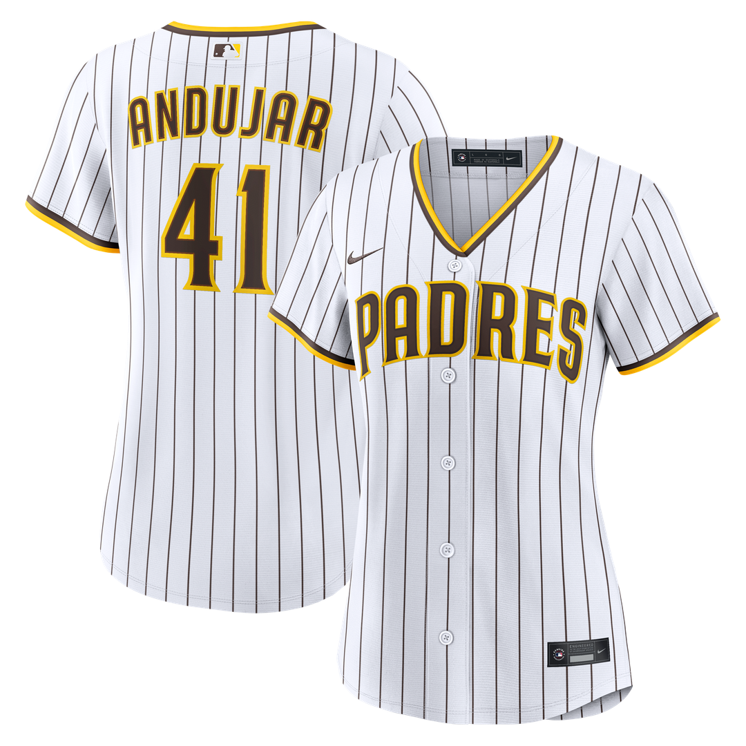 Miguel Andujar San Diego Padres Nike Women's Home Replica Jersey - White Official MLB Team Apparel Baseball Fan Gear