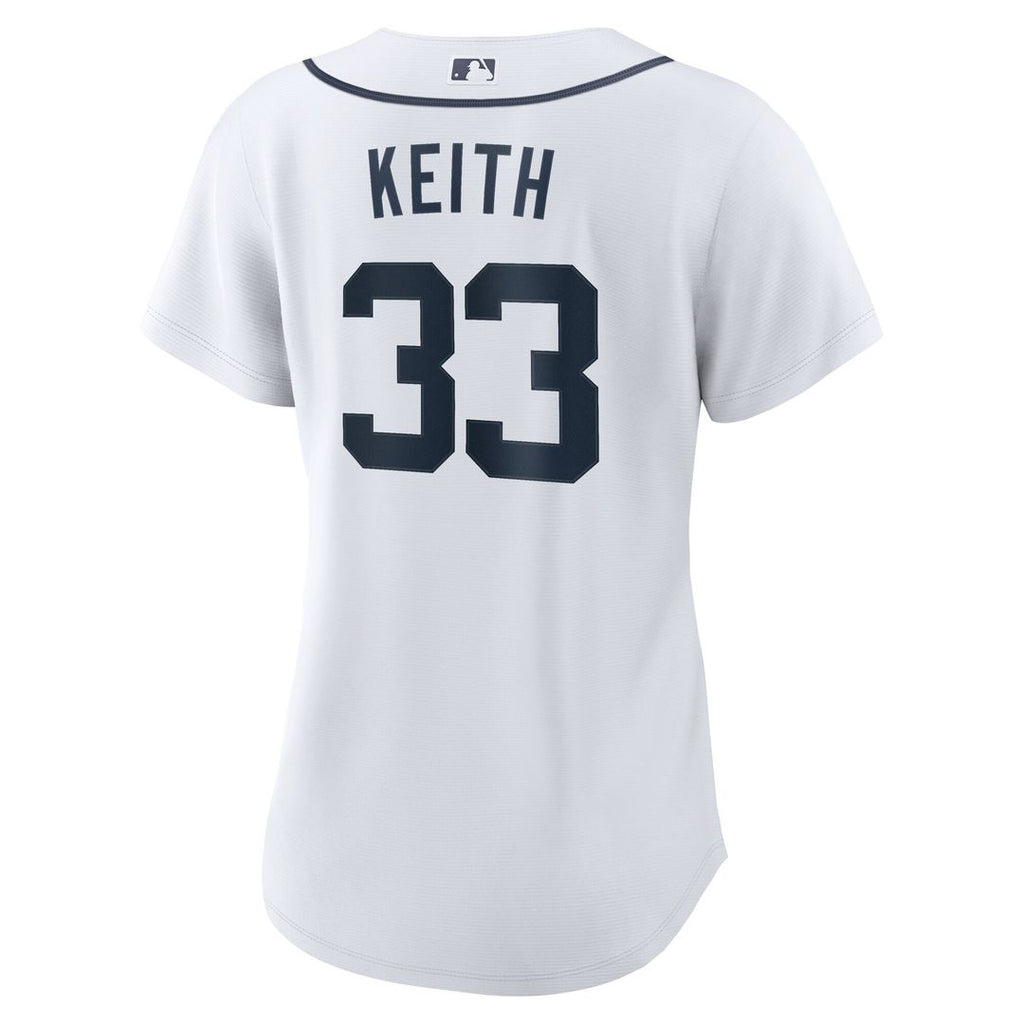 Colt Keith Detroit Tigers Nike Women's Home Replica Jersey - White Official MLB Team Apparel Baseball Fan Gear