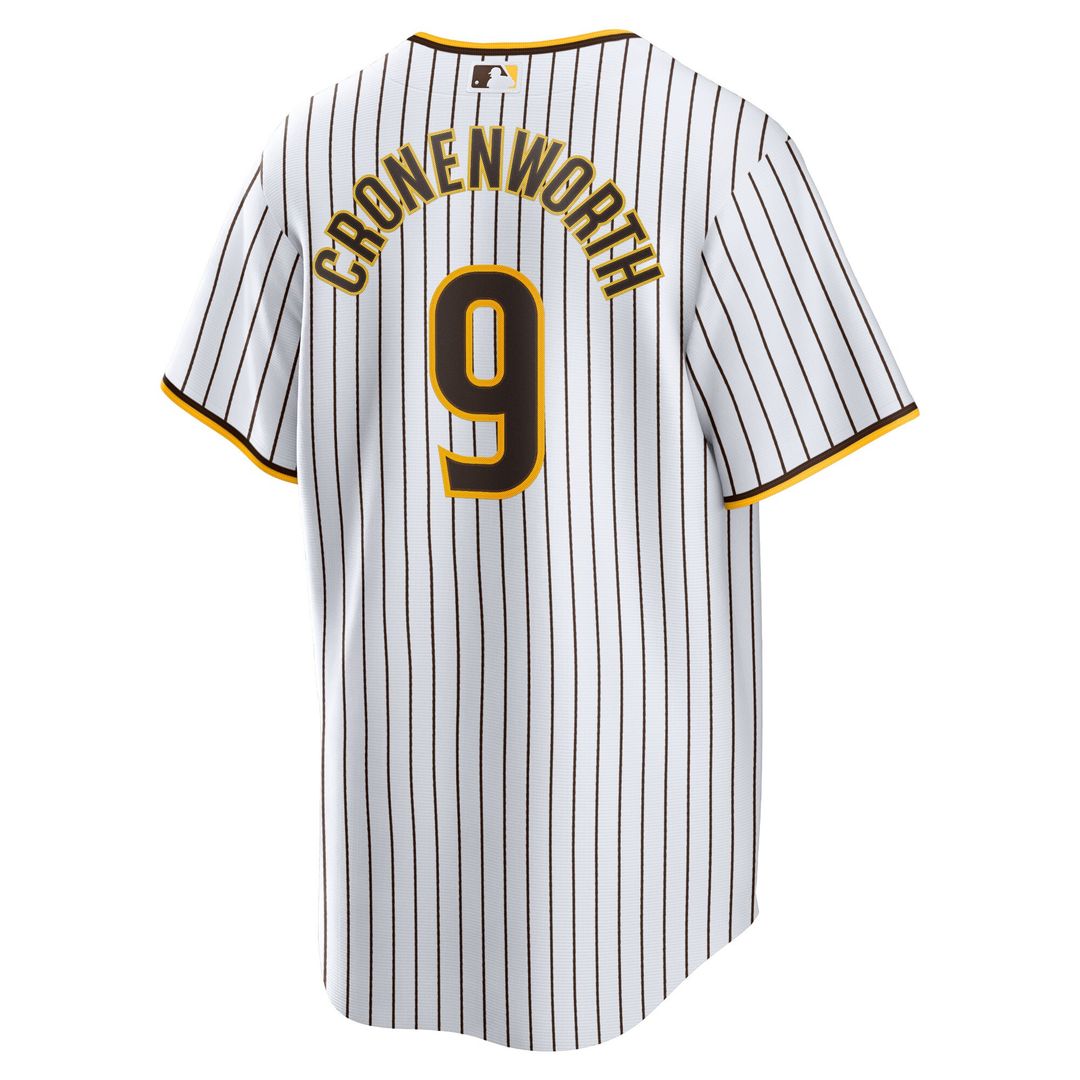 Jake Cronenworth San Diego Padres Nike Home Replica Jersey - White Official MLB Team Apparel Baseball Fan Gear