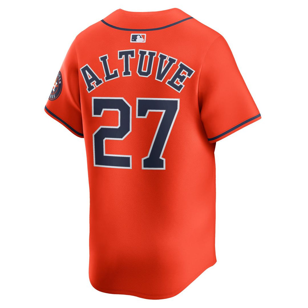 Jose Altuve Houston Astros Nike Road Limited Player Jersey - Gray Official MLB Team Apparel Baseball Fan Gear