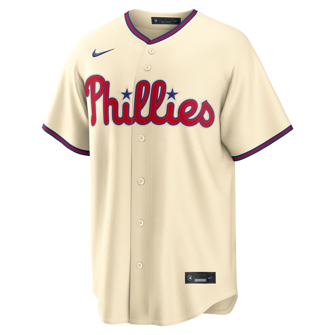 Bryce Harper Philadelphia Phillies Nike Home Replica Jersey - White Official MLB Team Apparel Baseball Fan Gear
