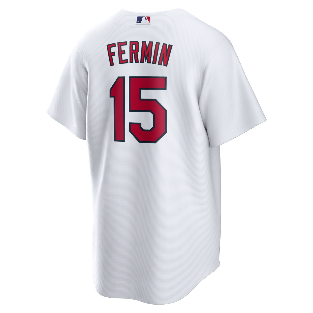 José Fermín St. Louis Cardinals Nike Home Replica Jersey - White Official MLB Team Apparel Baseball Fan Gear