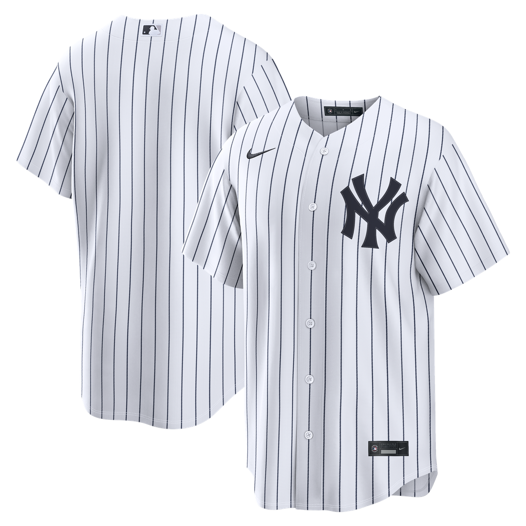 New York Yankees Nike Home Replica Jersey - White Official MLB Team Apparel Baseball Fan Gear