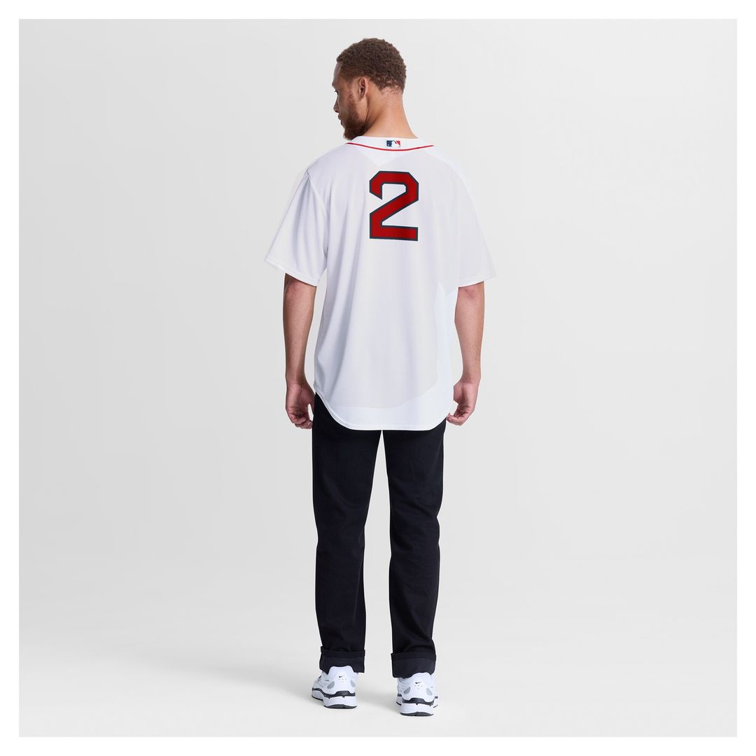 Isiah Kiner-Falefa Boston Red Sox Nike Home Replica Jersey - White Official MLB Team Apparel Baseball Fan Gear
