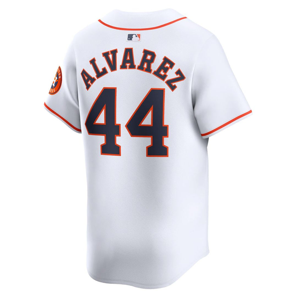 Yordan Alvarez Houston Astros Nike Home Limited Player Jersey - White Official MLB Team Apparel Baseball Fan Gear