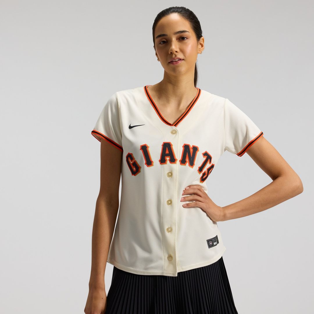 San Francisco Giants Nike Women's Home Replica Team Jersey - Cream Official MLB Team Apparel Baseball Fan Gear