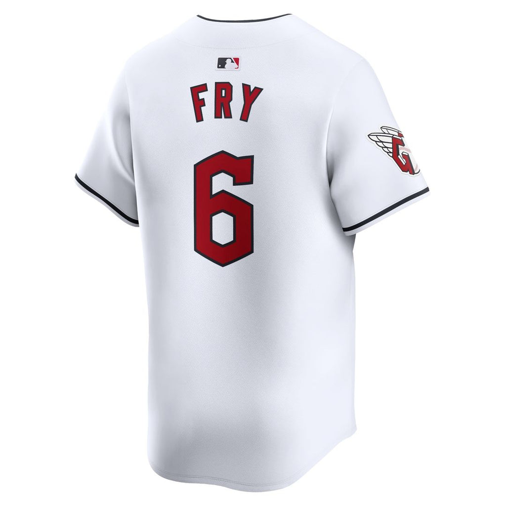 David Fry Cleveland Guardians Nike Home Limited Player Jersey - White Official MLB Team Apparel Baseball Fan Gear