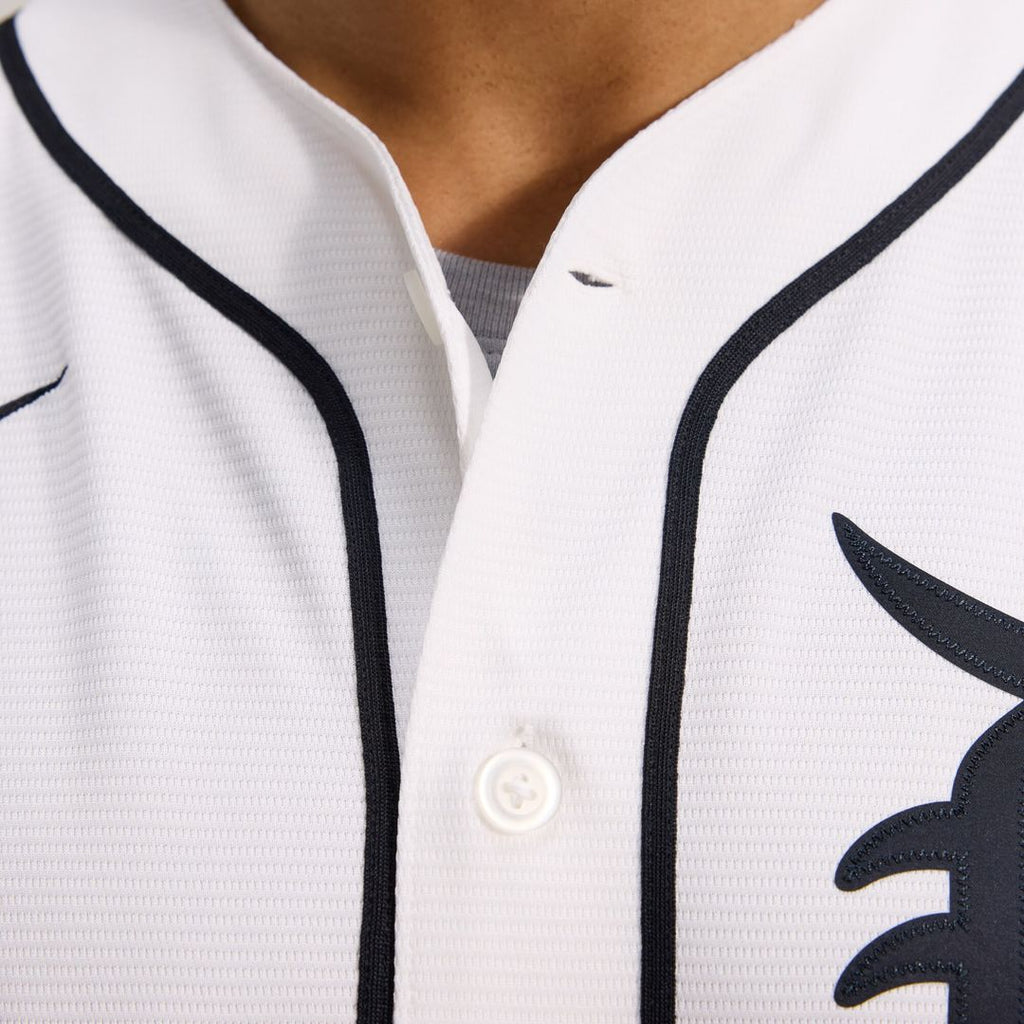 Detroit Tigers Nike Home Replica Jersey - White Official MLB Team Apparel Baseball Fan Gear