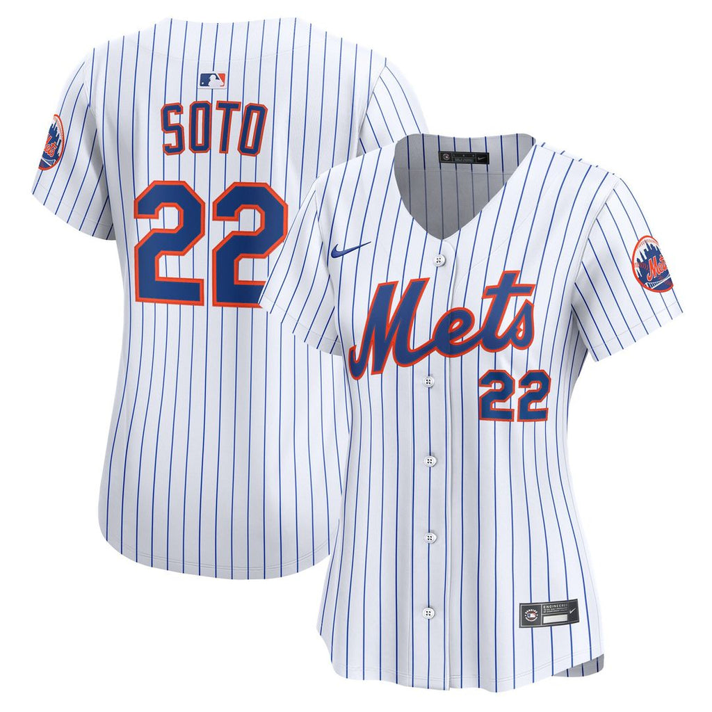 Juan Soto New York Mets Nike Women's Home Limited Player Jersey - White Official MLB Team Apparel Baseball Fan Gear