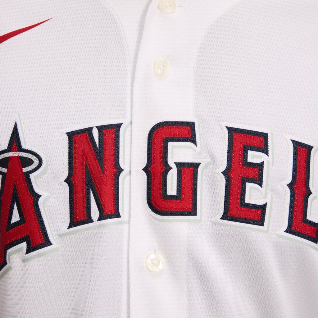 Los Angeles Angels Nike Home Replica Team Jersey - White Official MLB Team Apparel Baseball Fan Gear
